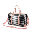 Duvesta Garment Duffel in black stripe