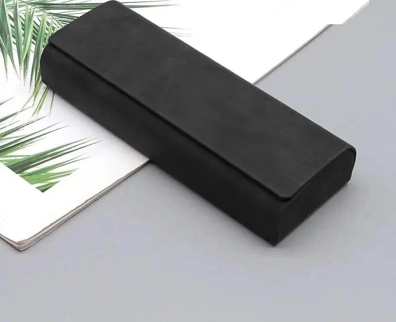 Black glasses case